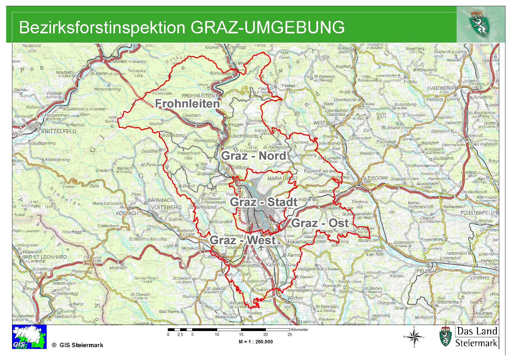 Bezirksforstinspektion Graz Umgebung - BH Graz-Umgebung - Land Steiermark